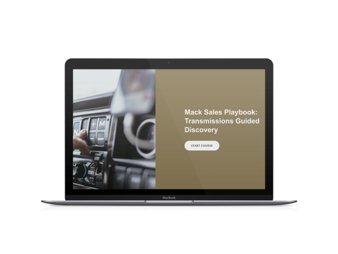 Mack Sales Playbook: Transmissions Guided Discovery