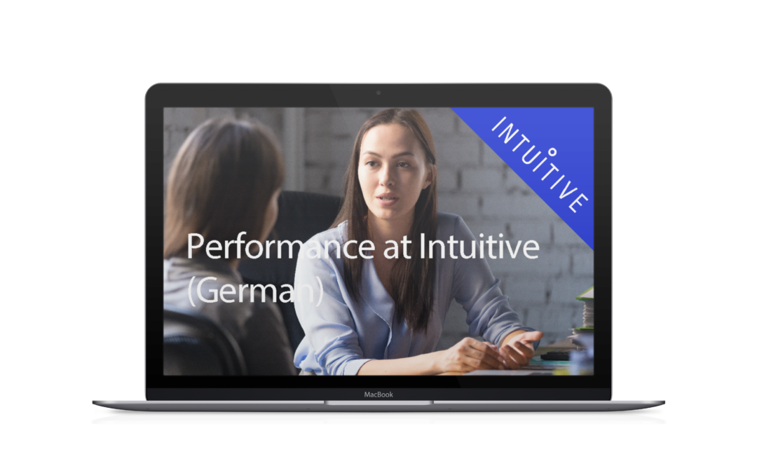 Performance bei Intuitive (1e Ger)