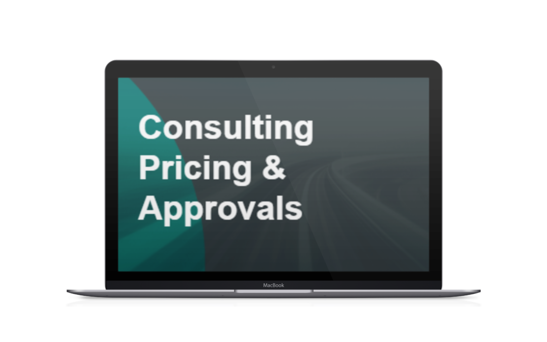 Consulting Pricing & Approvals