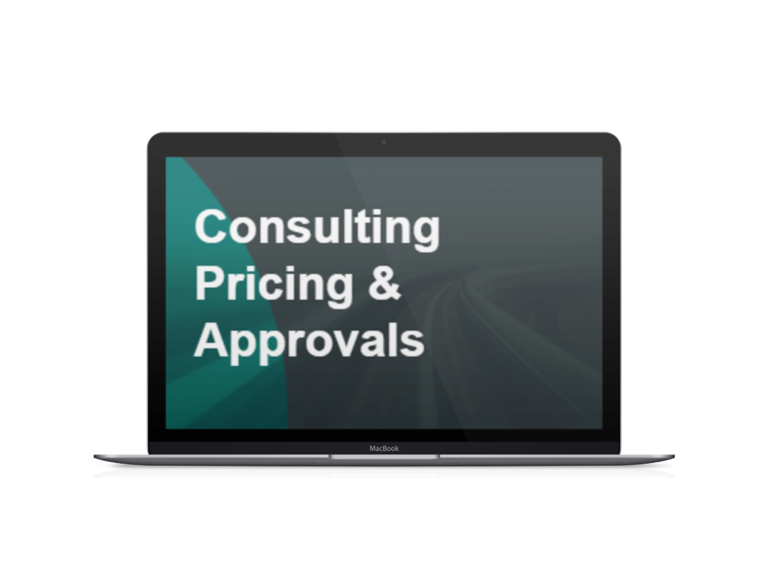 Consulting Pricing & Approvals