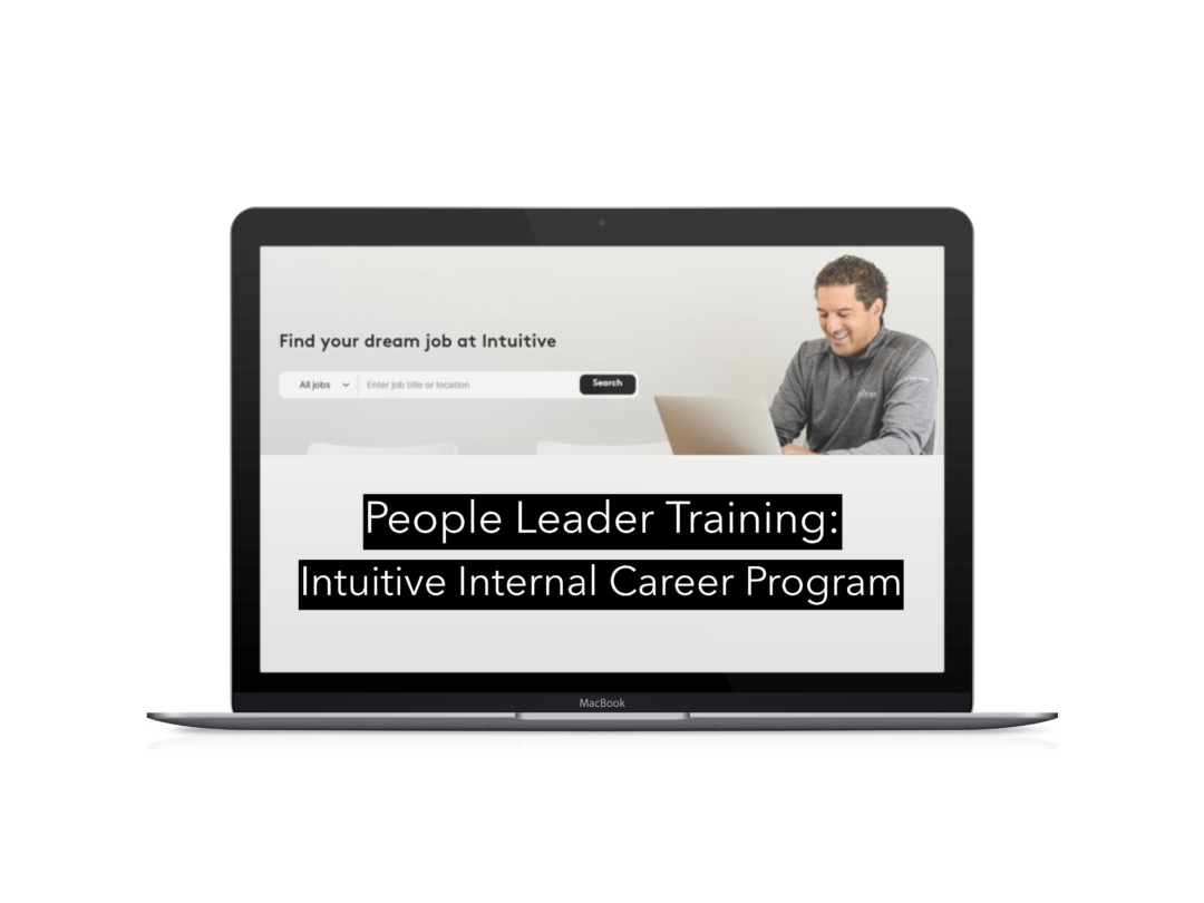 People Leader Training: Intuitive Internal Career Program